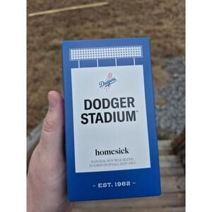 NEW Dodger Stadium Los Angeles Dodgers LA Homesick Wax MLB Baseball Candle 14oz